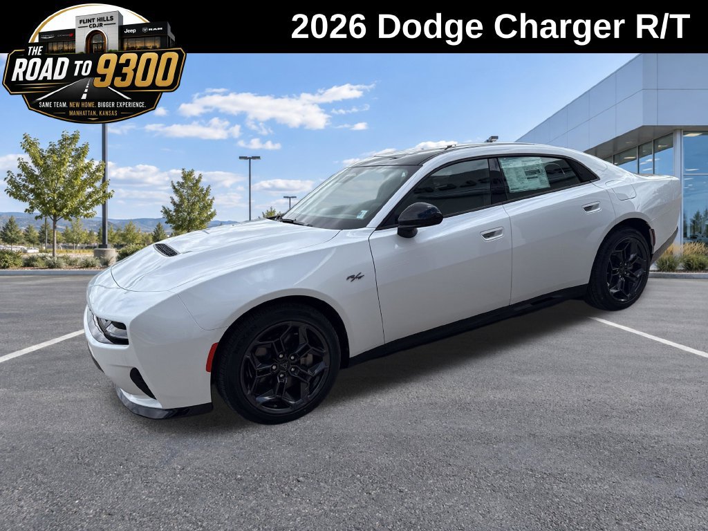 New 2026 Dodge Charger R/T w/ Blacktop Package AWD/4WD 360° Tour