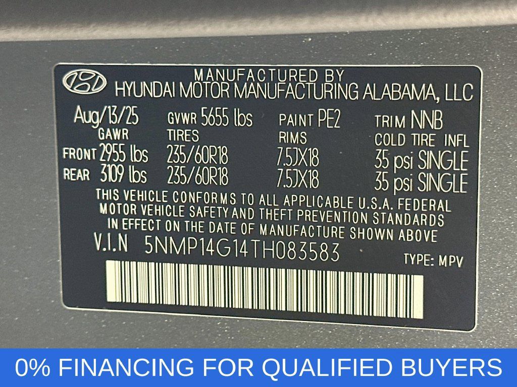 Certified 2026 Hyundai Santa Fe SE FWD image 32