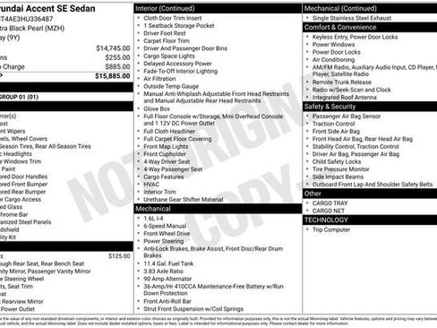 Used 2017 Hyundai Accent SE image 23