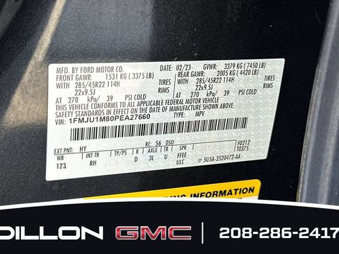 Used 2023 Ford Expedition Platinum AWD/4WD image 31
