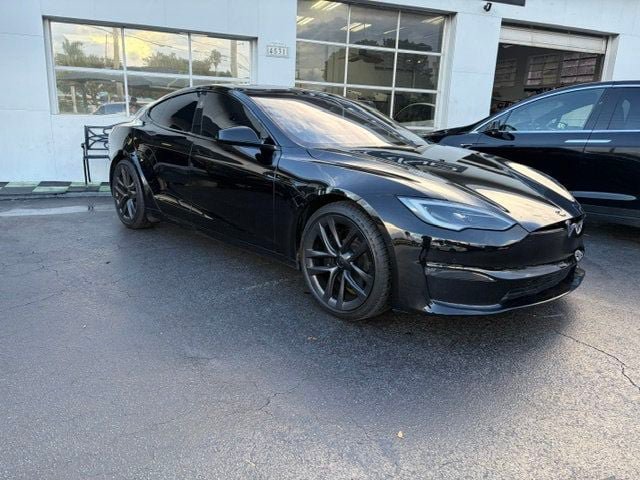 Used 2021 Tesla Model S Plaid AWD/4WD image 4