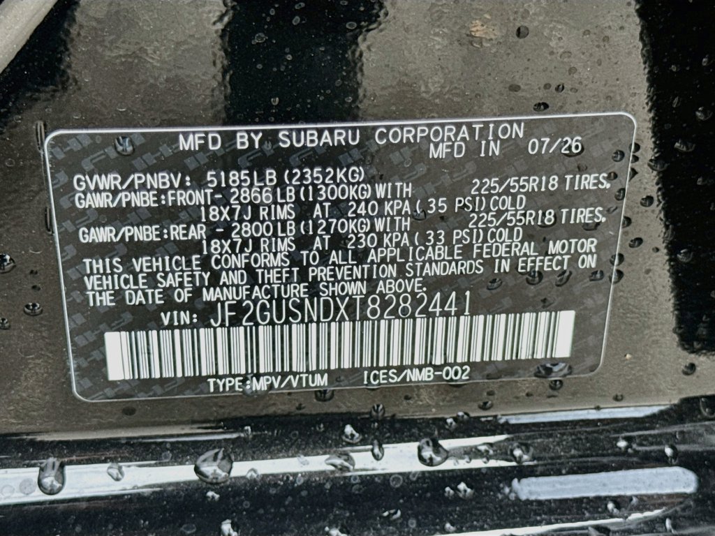 New 2026 Subaru Crosstrek 2.5i Limited AWD/4WD image 40