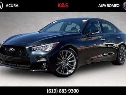 Used 2023 INFINITI Q50 Red Sport 400 w/ Black Opal Edition