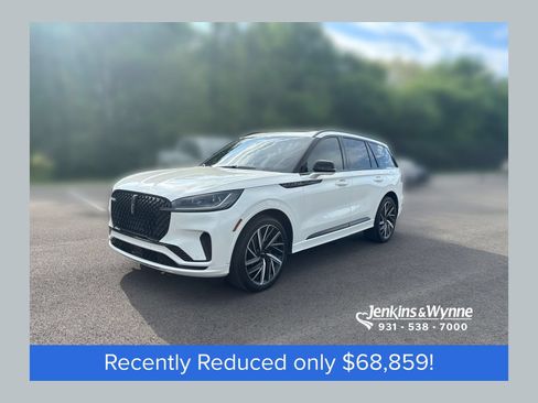Certified 2025 Lincoln Aviator Black Label w/ Jet Appearance Package AWD/4WD image 1