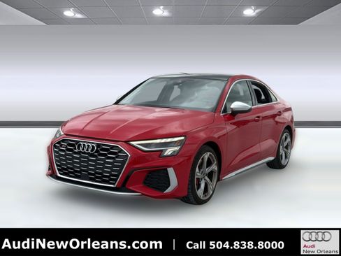 Certified 2023 Audi S3 Premium Plus w/ Premium Plus Package AWD/4WD image 1