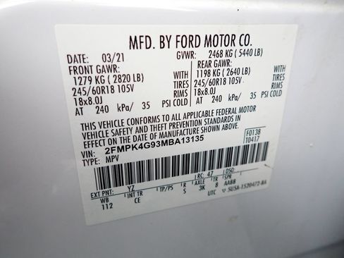 Used 2021 Ford Edge SE AWD/4WD image 42