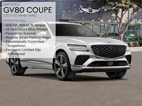 New 2026 Genesis GV80 3.5T e-SC AWD/4WD image 10