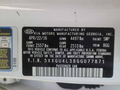 Used 2016 Kia Optima EX image 33