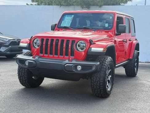 Used 2022 Jeep Wrangler Unlimited Rubicon w/ LED Lighting Group AWD/4WD image 1
