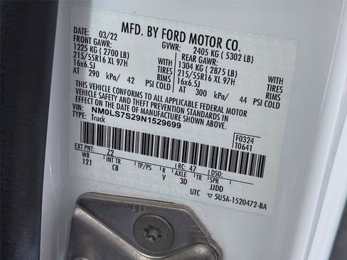 Used 2022 Ford Transit Connect XL w/ Trailer Tow Package FWD image 38