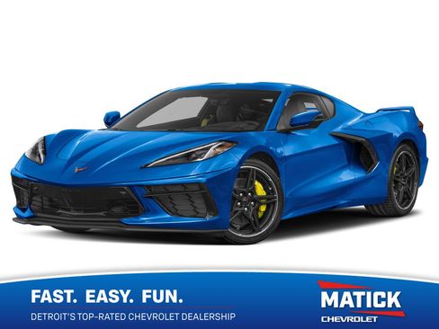 Used 2023 Chevrolet Corvette Stingray Premium Cpe w/ Z51 Performance Package RWD image 1