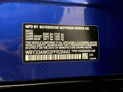 Certified 2023 BMW i4 M50 w/ M Carbon Exterior Package AWD/4WD image 32