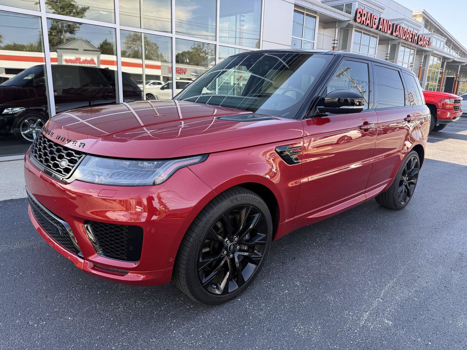 Used 2021 Land Rover Range Rover Sport HST AWD/4WD image 3