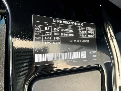 New 2025 Mercedes-Benz Sprinter 3500 image 11