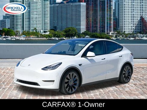 Used 2021 Tesla Model Y Performance AWD/4WD image 1