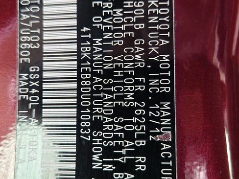 Used 2013 Toyota Avalon XLE Touring image 45