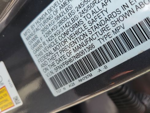 Used 2022 Honda Pilot Touring image 33