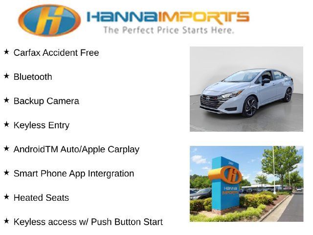 Used 2025 Nissan Versa SR w/ Trunk Package FWD image 8