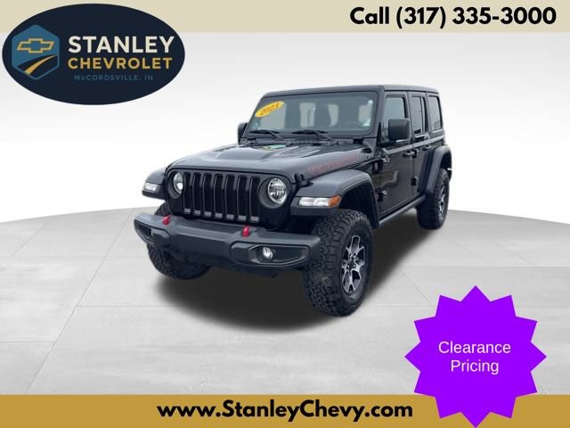 Used 2023 Jeep Wrangler Unlimited Rubicon w/ Cold Weather Group AWD/4WD 360° Tour