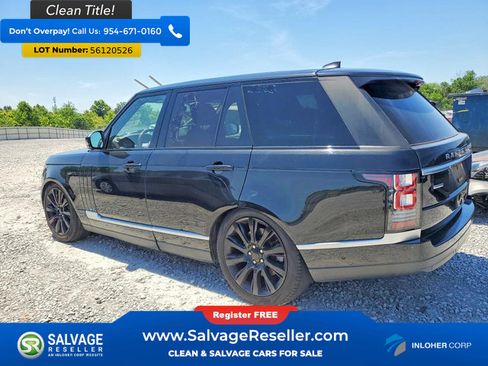 Used 2017 Land Rover Range Rover Supercharged AWD/4WD image 3