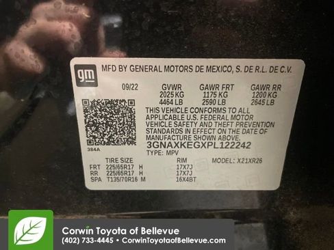 Used 2023 Chevrolet Equinox LT image 30