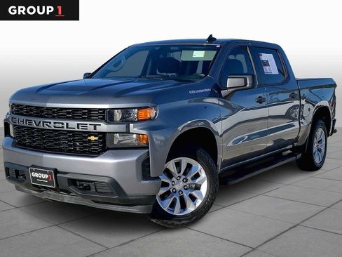Used 2022 Chevrolet Silverado 1500 Custom w/ LPO, Dark Essentials Package RWD image 1