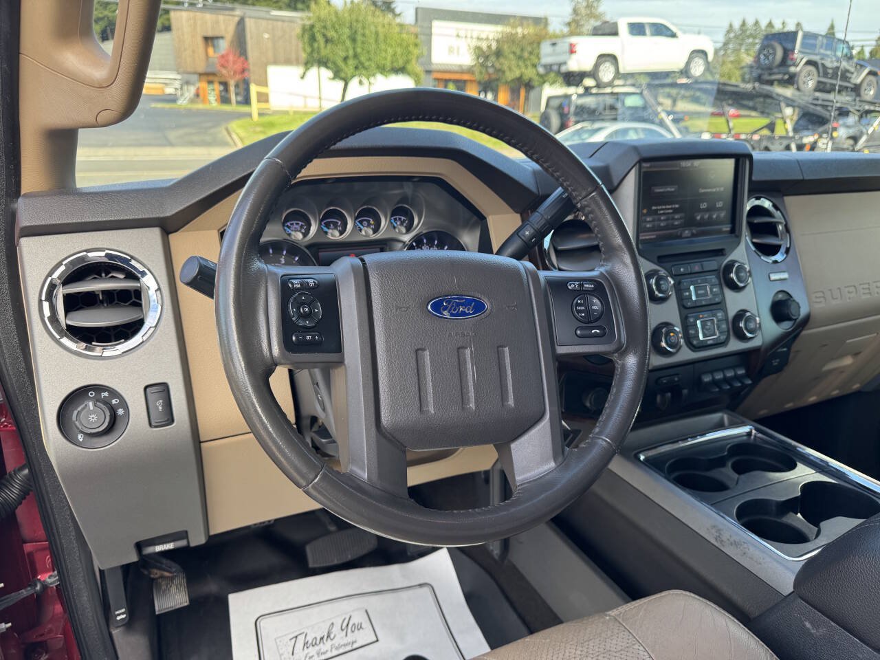 Used 2014 Ford F350 Lariat w/ Lariat Interior Package AWD/4WD image 3