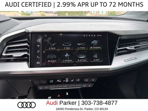 Used 2023 Audi Q4 e-tron Premium AWD/4WD image 8