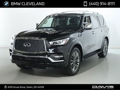 Used 2019 INFINITI QX80 Luxe w/ 22" Wheel Package AWD/4WD image 1