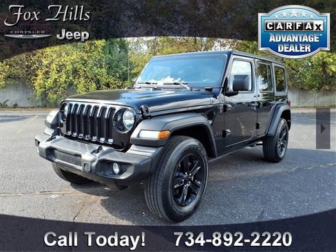 Used 2022 Jeep Wrangler Unlimited Sport image 3