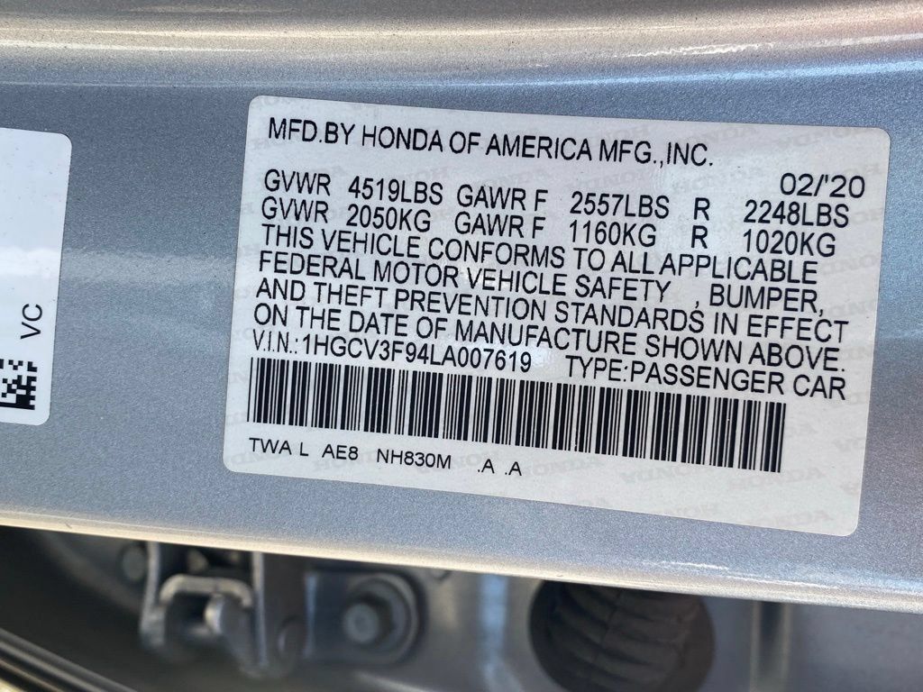 Used 2020 Honda Accord Touring image 23