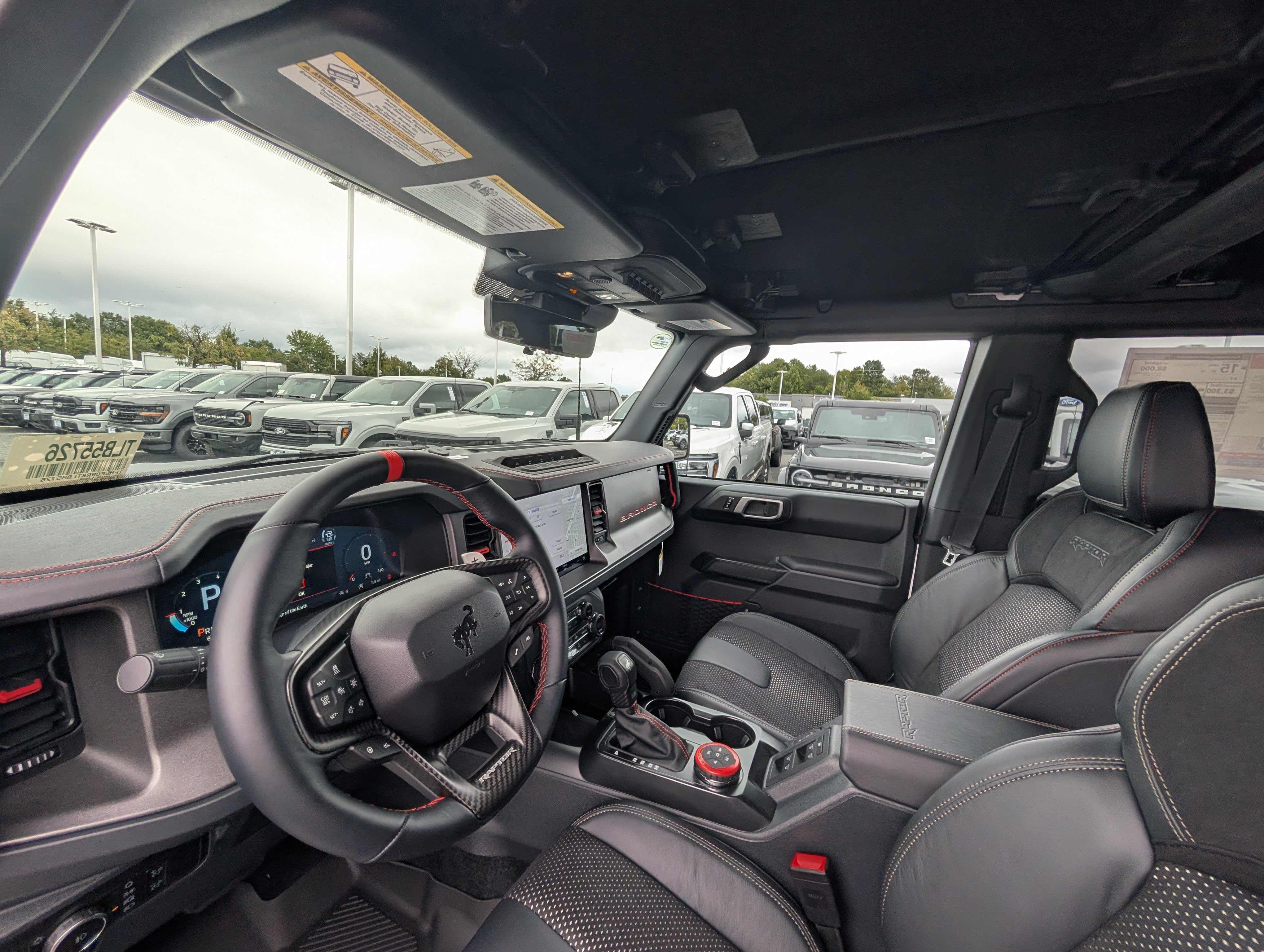 New 2026 Ford Bronco Raptor w/ Interior Carbon Fiber Pack AWD/4WD image 10