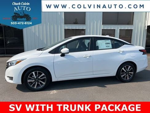 New 2025 Nissan Versa SV w/ Trunk Package image 1