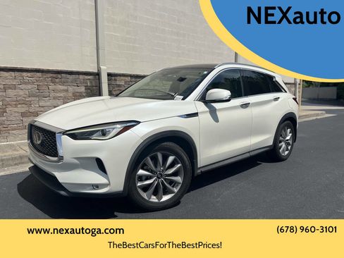 Used 2021 INFINITI QX50 Luxe FWD image 1