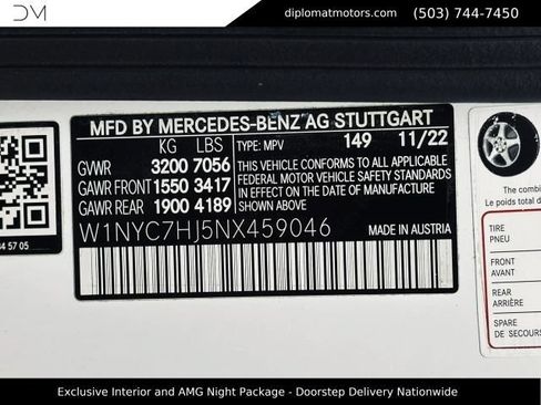 Used 2022 Mercedes-Benz G 63 AMG 4MATIC image 52