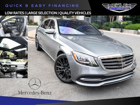 Used 2019 Mercedes-Benz S 560 4MATIC Sedan w/ Premium Package image 1