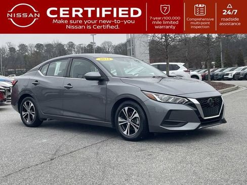 Certified 2022 Nissan Sentra SV w/ All-Weather Package image 1