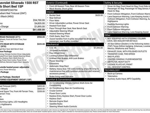 Used 2023 Chevrolet Silverado 1500 RST w/ Z71 Off-Road Package image 7