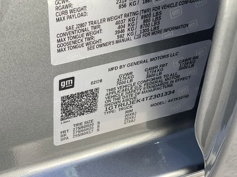 New 2026 GMC Sierra 1500 Elevation AWD/4WD image 33