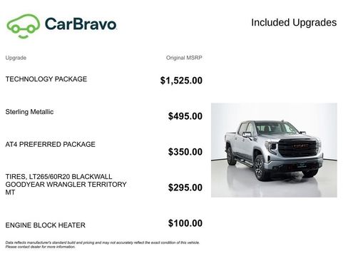 Certified 2026 GMC Sierra 1500 AT4 w/ Technology Package AWD/4WD image 16