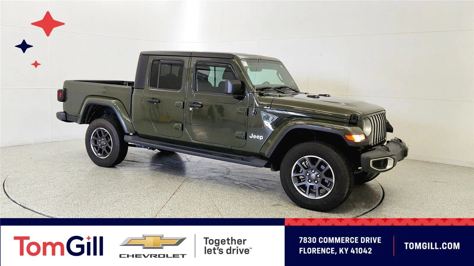 Used 2023 Jeep Gladiator Overland w/ Cold Weather Group AWD/4WD image 1
