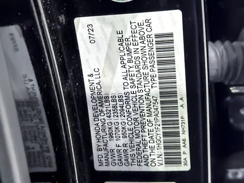 Used 2023 Honda Accord LX image 24