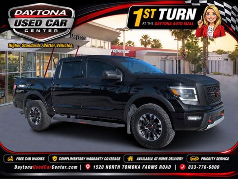 Used 2024 Nissan Titan PRO-4X w/ Off Road Protection Package AWD/4WD image 1