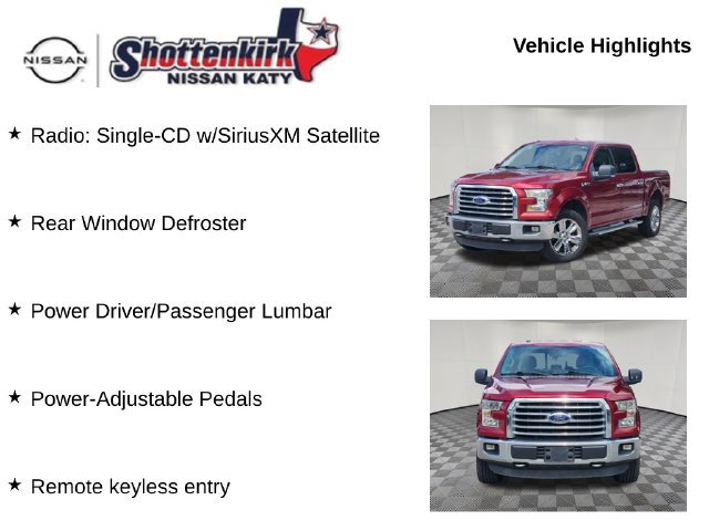 Used 2015 Ford F150 XLT w/ Equipment Group 302A Luxury AWD/4WD image 12