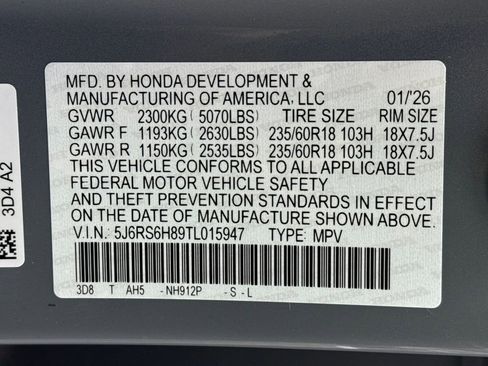 New 2026 Honda CR-V Sport-L image 26