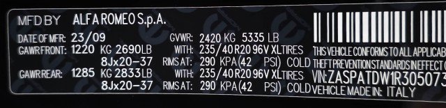 Used 2024 Alfa Romeo Tonale Veloce AWD/4WD image 47