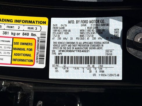 Used 2026 Ford Bronco Sport Big Bend w/ Convenience Package AWD/4WD image 34