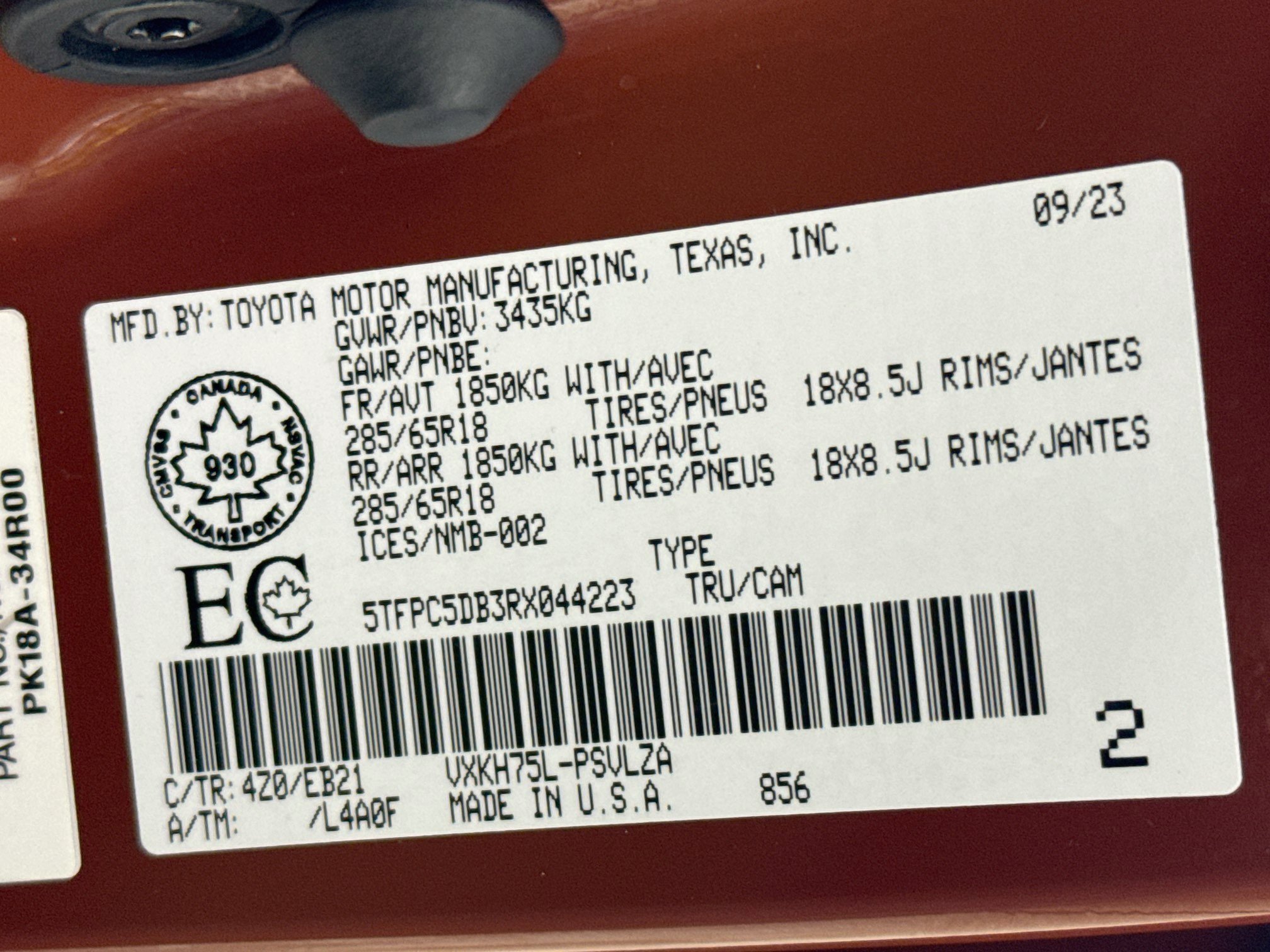 Used 2024 Toyota Tundra TRD Pro AWD/4WD image 35