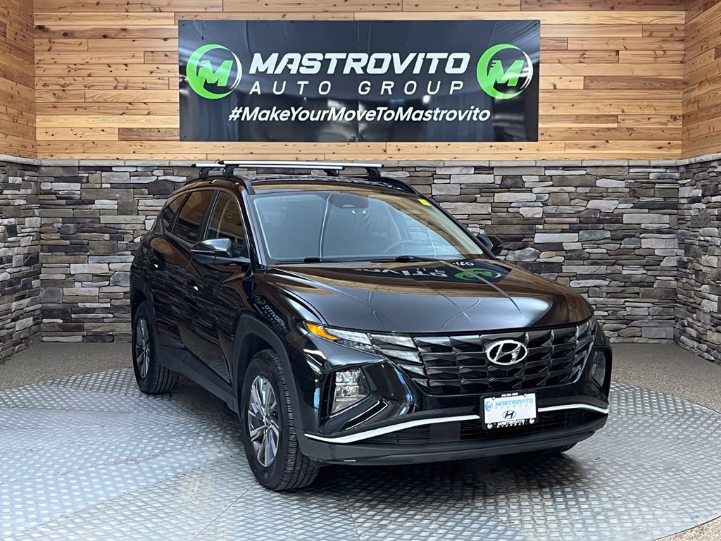 Certified 2022 Hyundai Tucson Blue AWD/4WD image 4