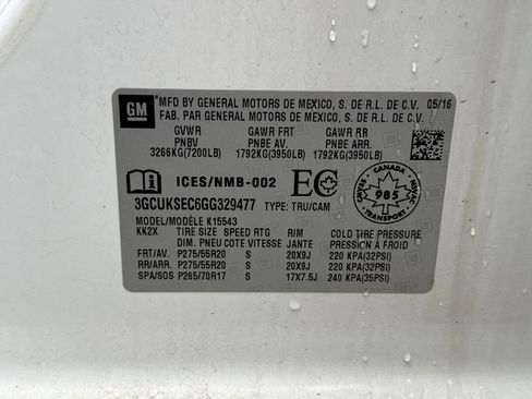 Used 2016 Chevrolet Silverado 1500 LTZ w/ Sport Package image 26